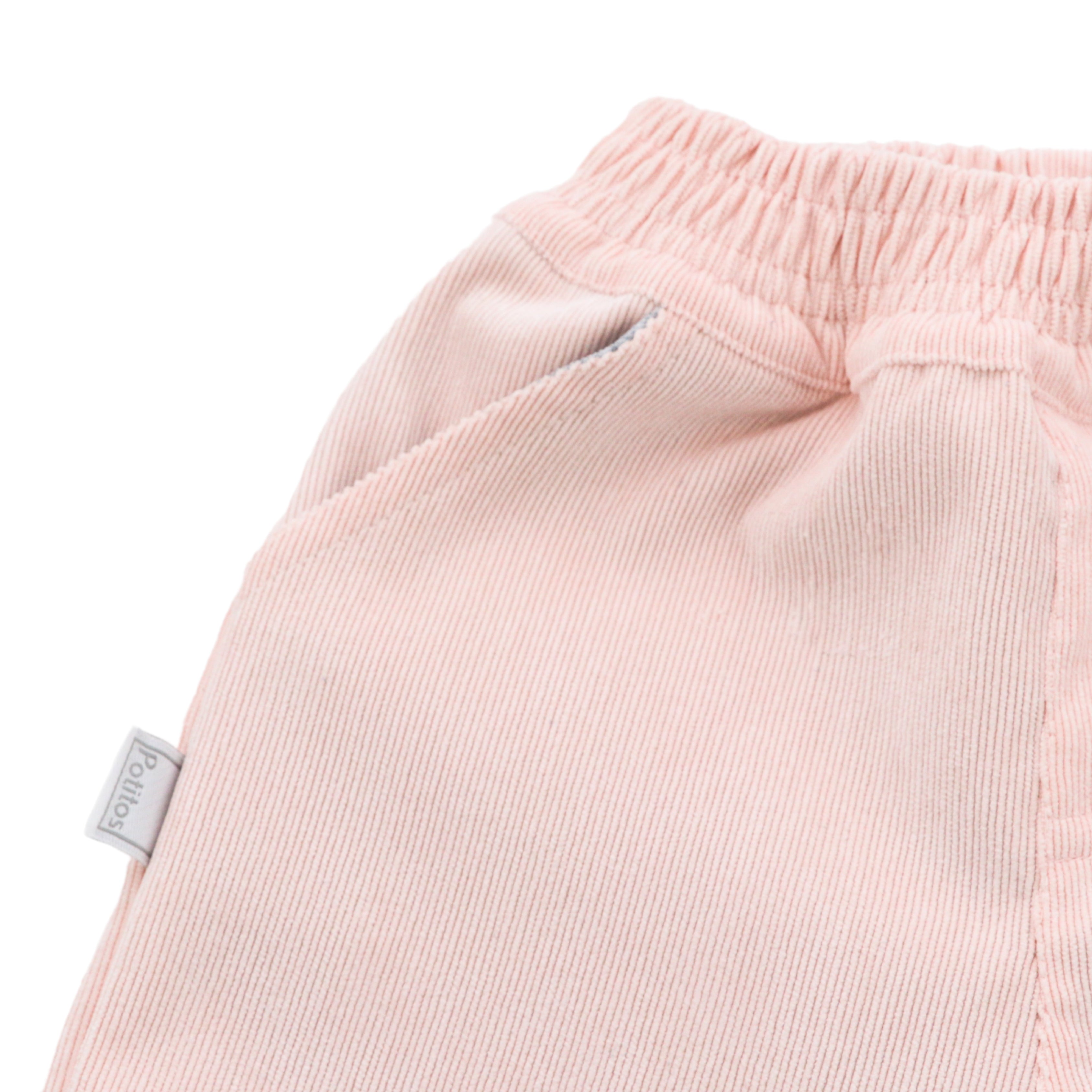 PANTALON BBCORD CON FORRO ROSADO 7695