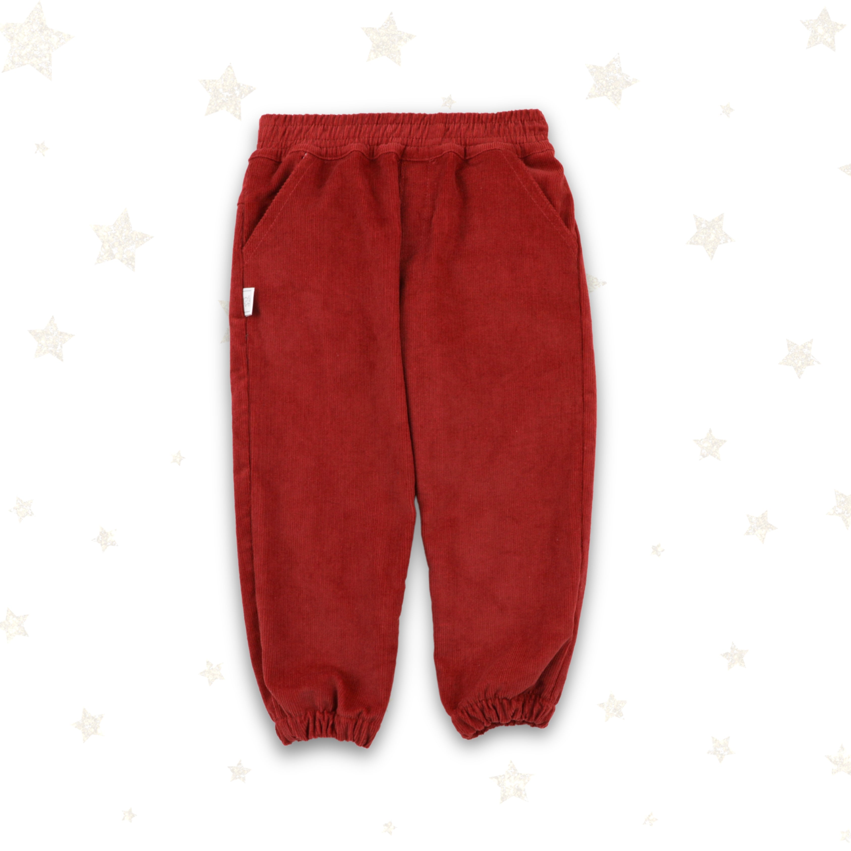 PANTALON BBCORD CON FORRO VINO 7695