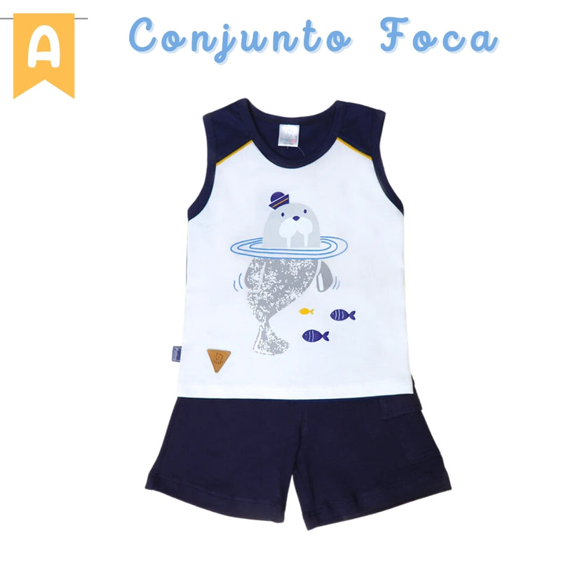 OFERTA Conjuntos para Niños biviri + short hasta 3 años