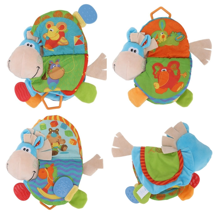 LIBRO MORDEDOR CON TEXTURA BURRITO CLIP CLOP