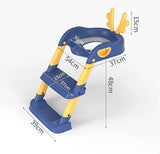 ASIENTO DE INODORO CON ESCALERA PARA NIÑOS - 8594