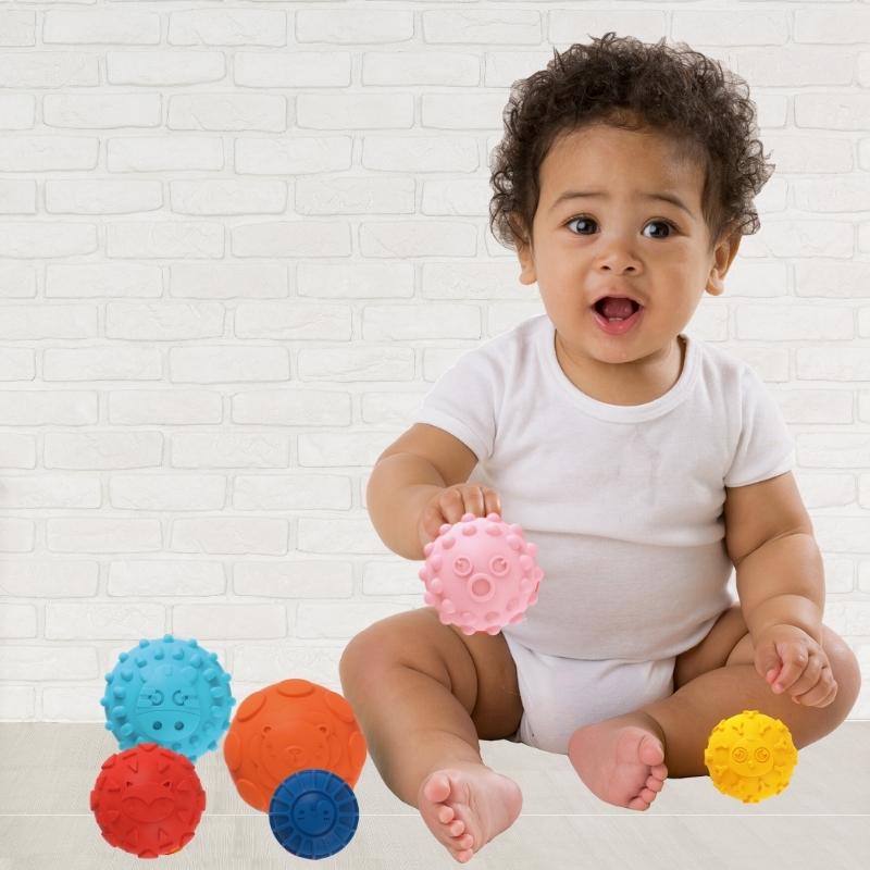 Juguetes Sensoriales Pelotas De Diferentes Texturas PACK PELOTAS