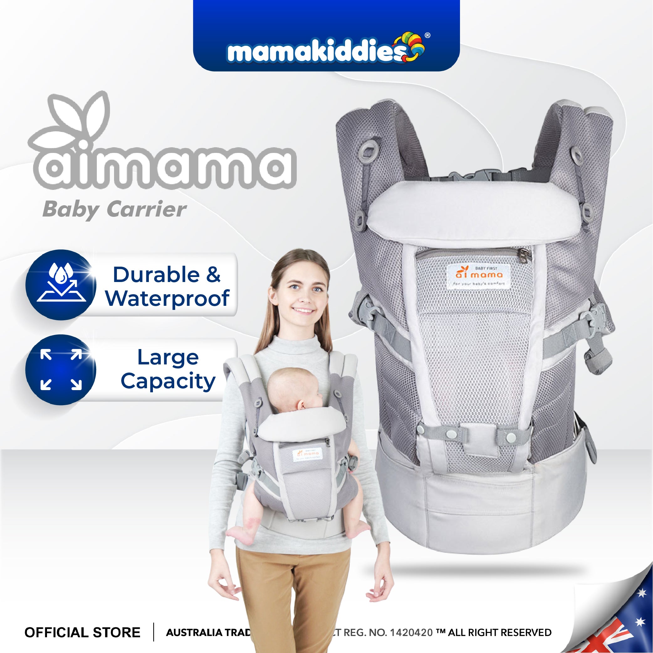 PORTABEBE ERGONOMICO OMNI 360 AIMAMA 1411