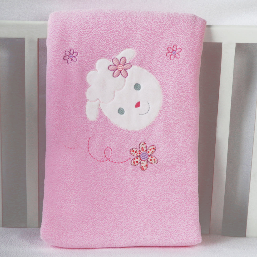 MANTA POLAR ACOLCHADA  ROSADO 1126