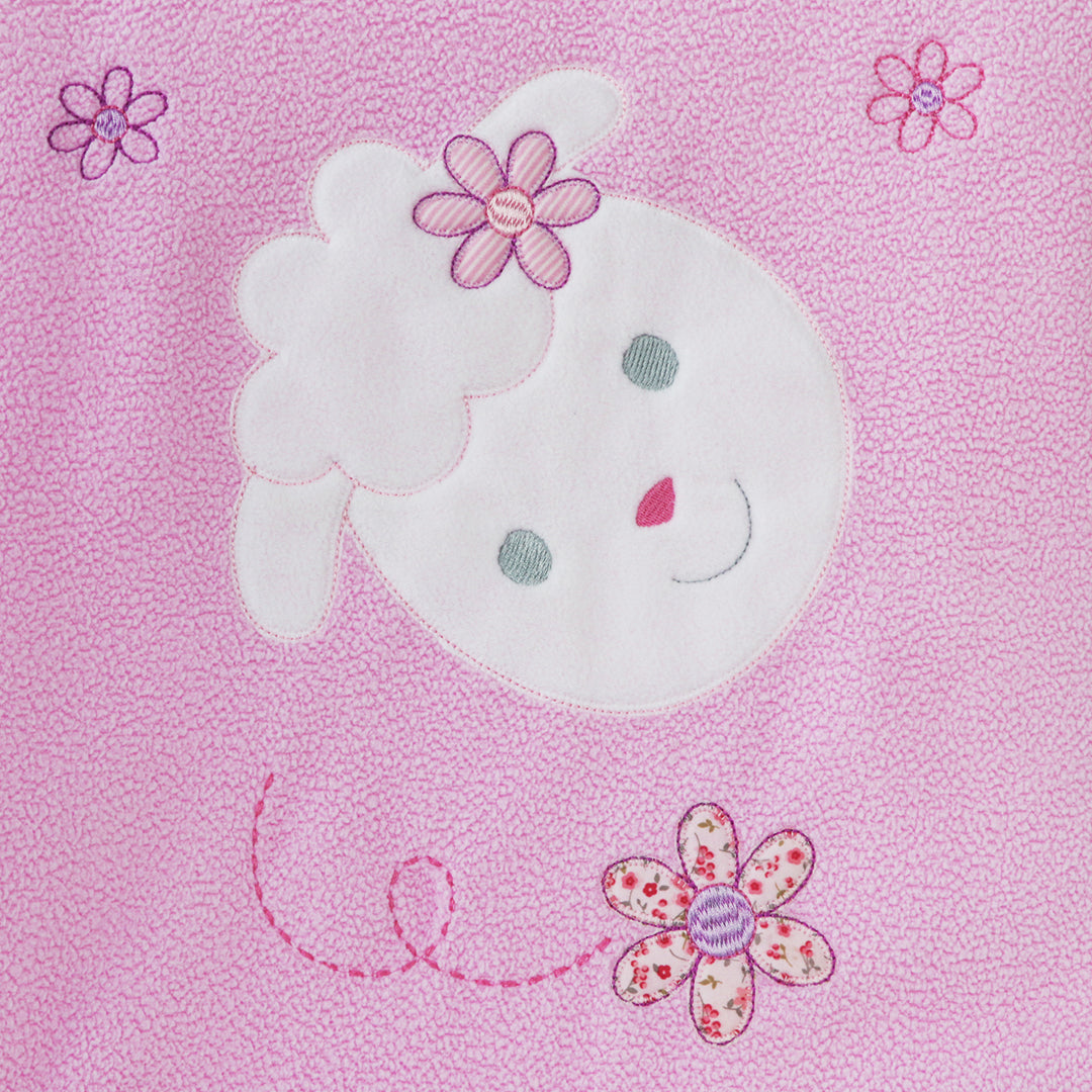 MANTA POLAR ACOLCHADA  ROSADO 1126