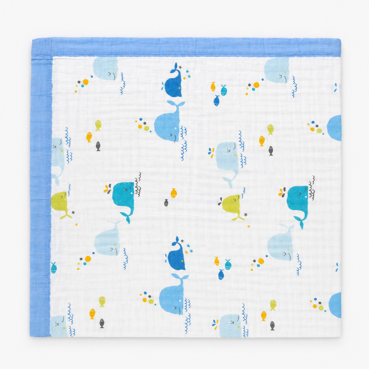 MUSELINA NATY 6CAPAS Estampado con Ribete 2608