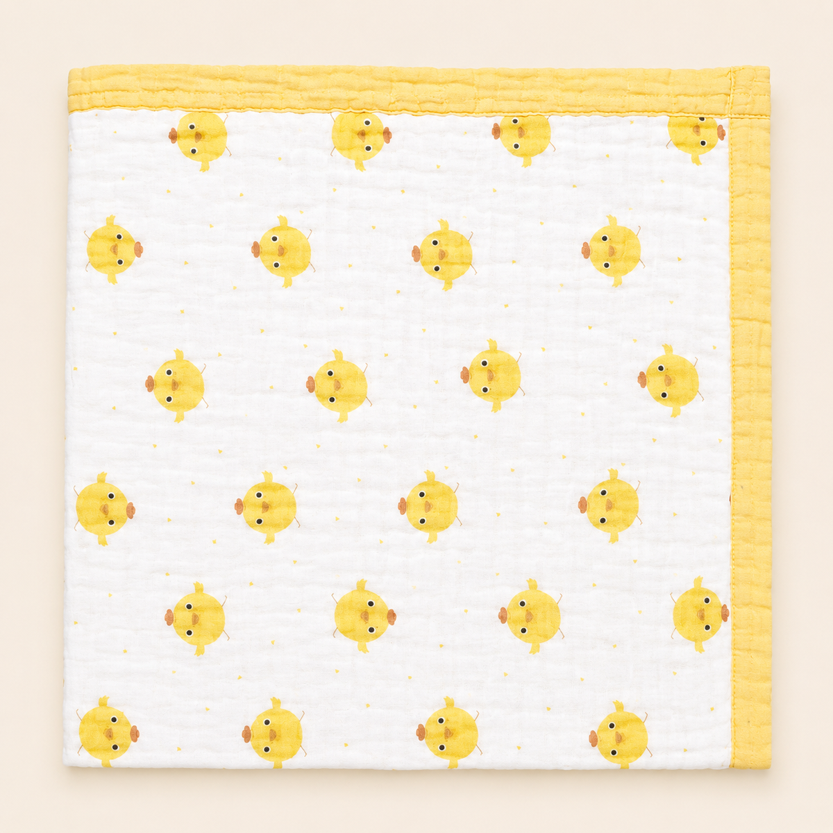 MUSELINA NATY 6CAPAS Estampado con Ribete 2608