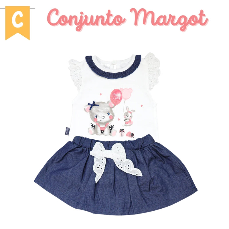 OFERTA Conjuntos para Niñas hasta 1 año POLO + SHORT