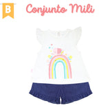 OFERTA Conjuntos para Niñas hasta 1 año POLO + SHORT