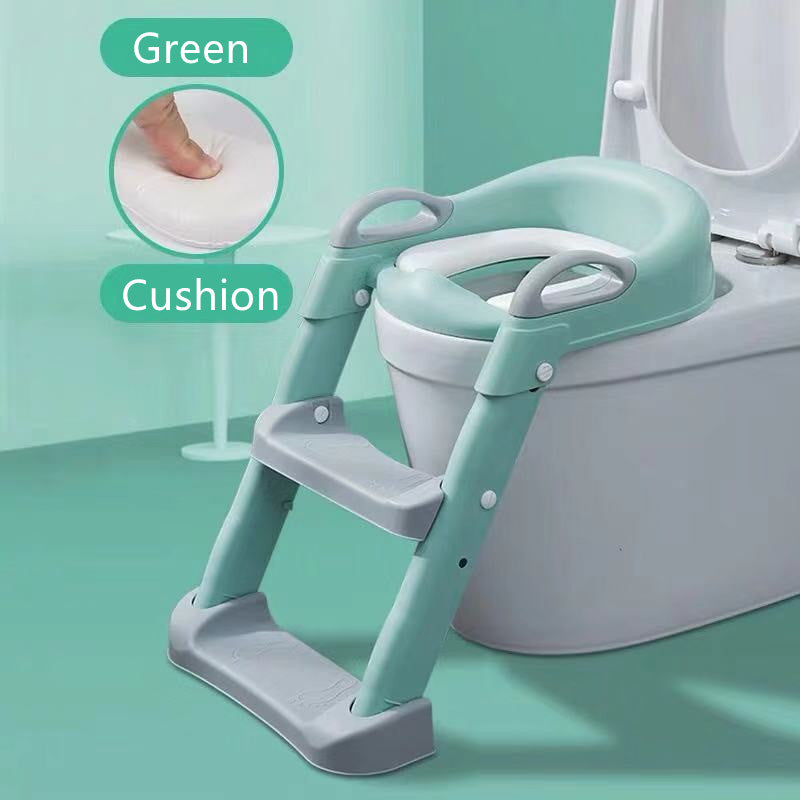 ASIENTO DE INODORO CON ESCALERA PARA NIÑOS - 8594