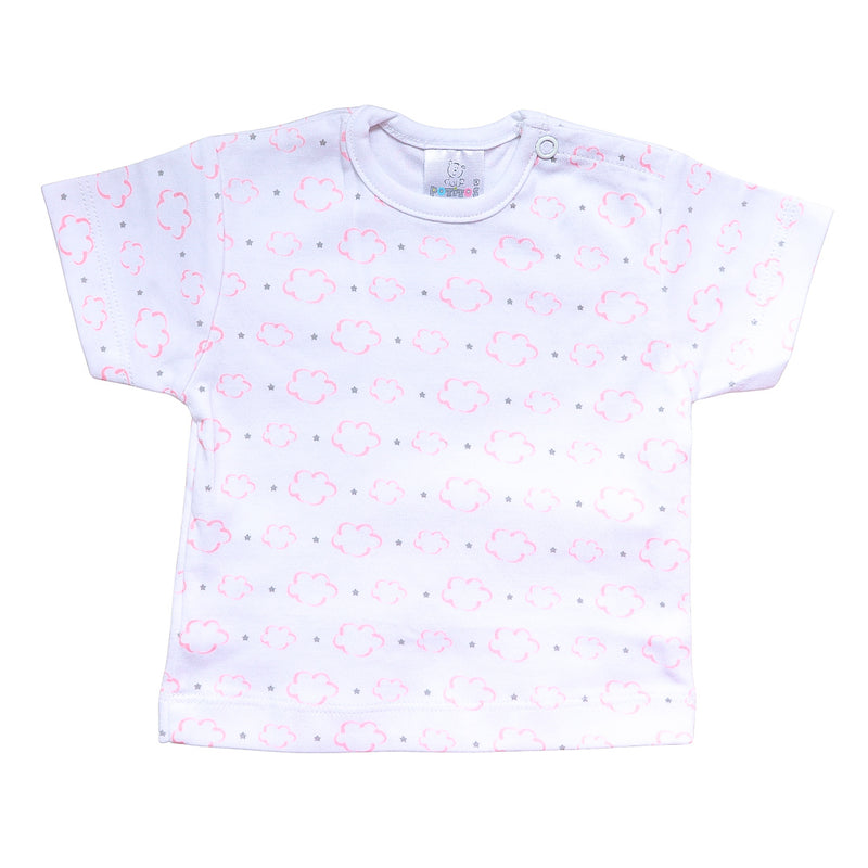POLO MGC BEBÉ NIÑA NUBES ROSADO*