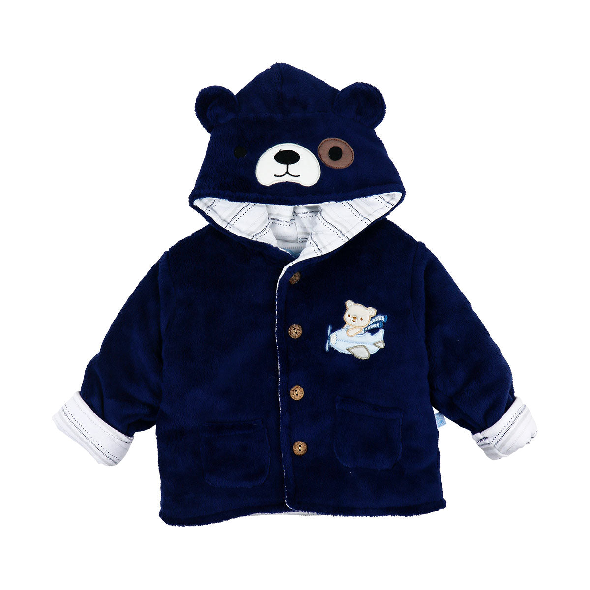 CONJUNTO ACOLCHADO PELUCHE OSO CUTE 10101*