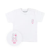 POLO MC PIMA BORDADO NIÑA BLANCO 2181