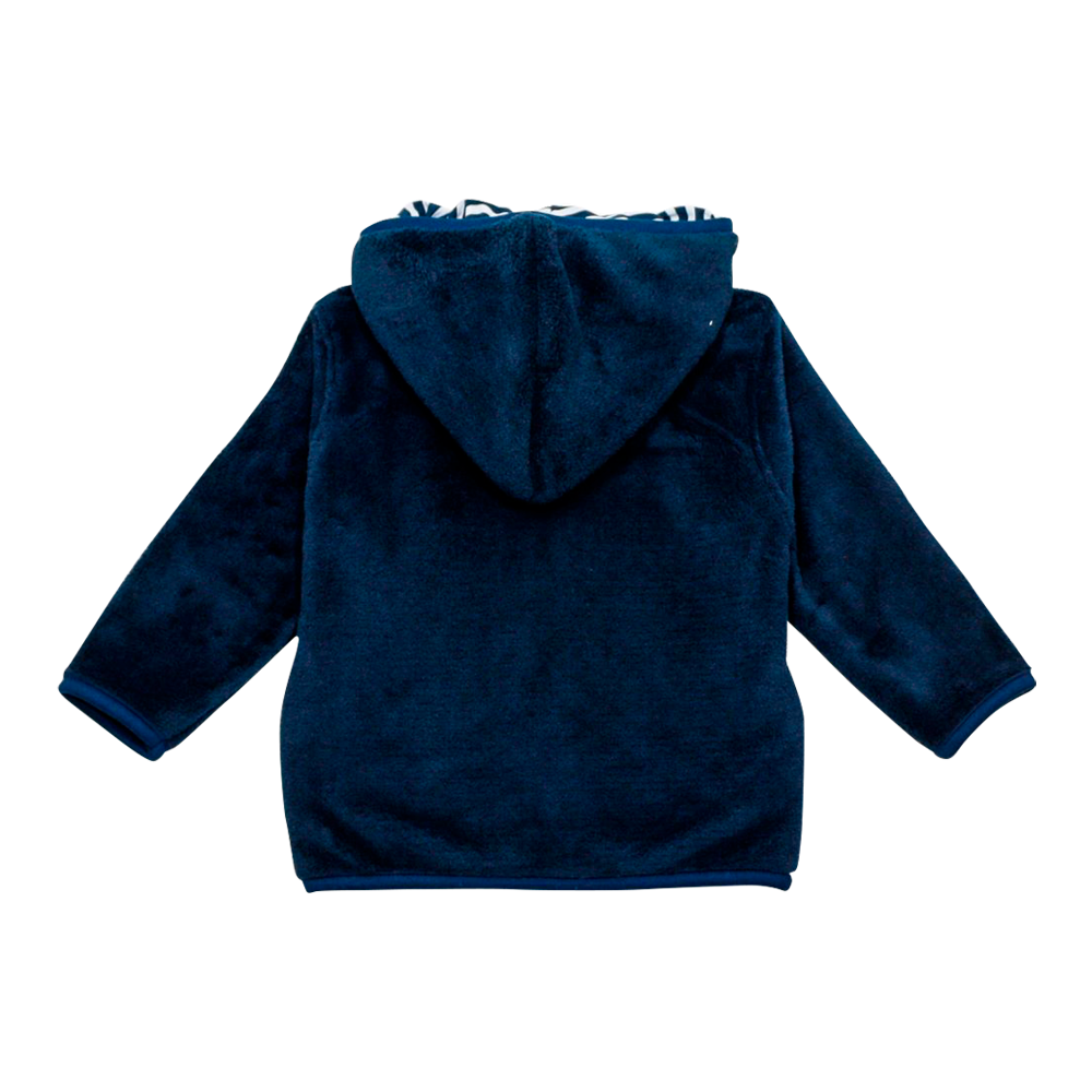 CASACA PELUCHE CHIN AZUL