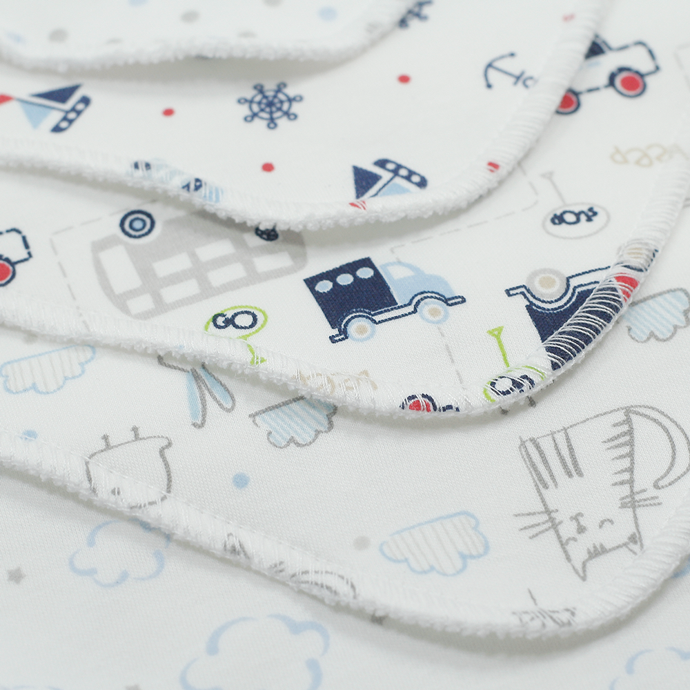 BABERO PACKx2 ESTAMPADO TRIANGULO NIÑO - 4173