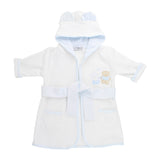 SALIDA DE BAÑO BB FELPA NIÑO BLANCO 1550