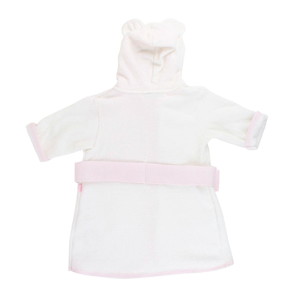 SALIDA DE BAÑO BB FELPA NIÑA BLANCO 1550