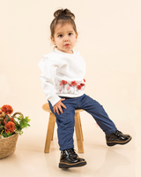 CONJUNTO ANTONIA + PANTALON AZUL