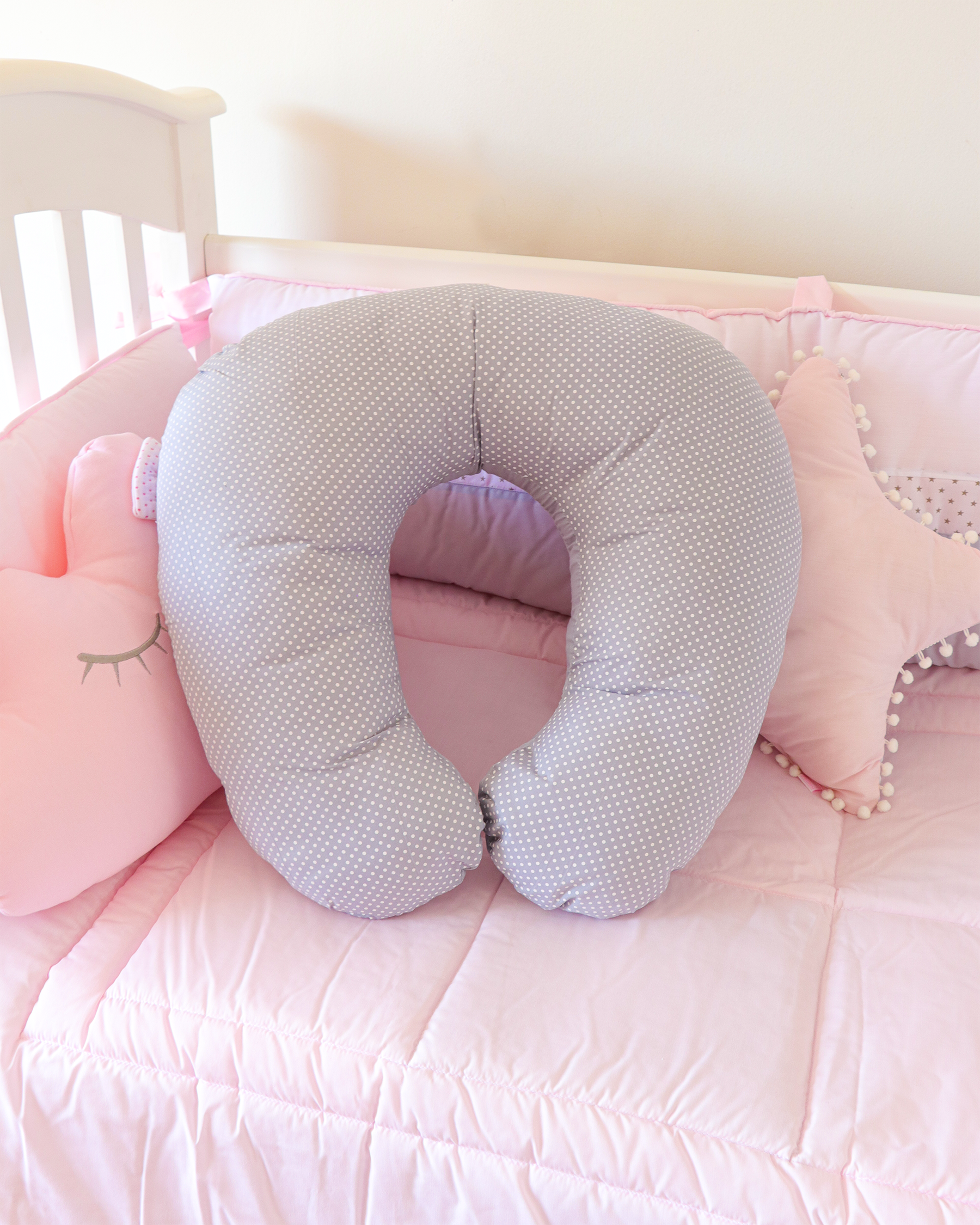 Cojin de Lactancia Puntos Plomos