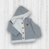 CASACA BOMBER PLOMO