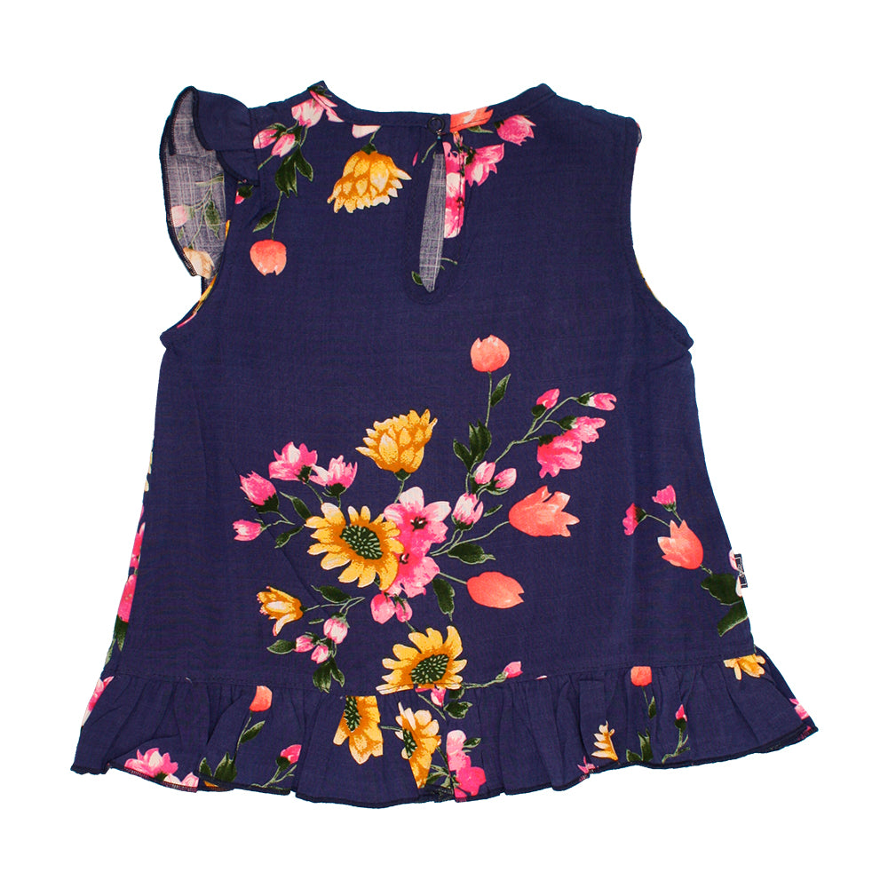BLUSA ARIANA AZUL FLORES 7915