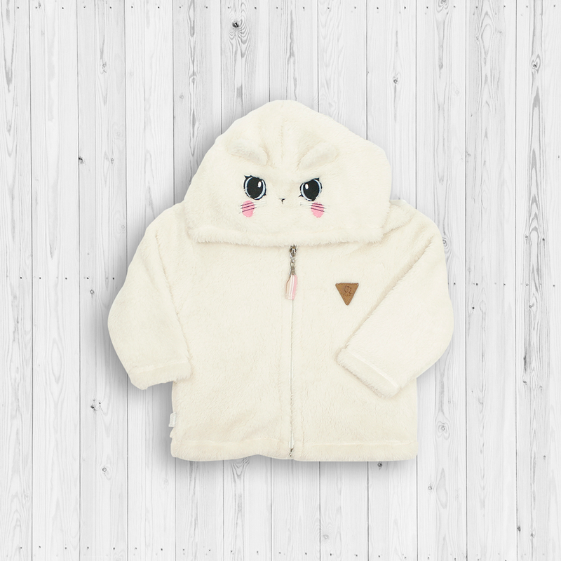 CASACA PELUCHE NIÑA MIAU 7718