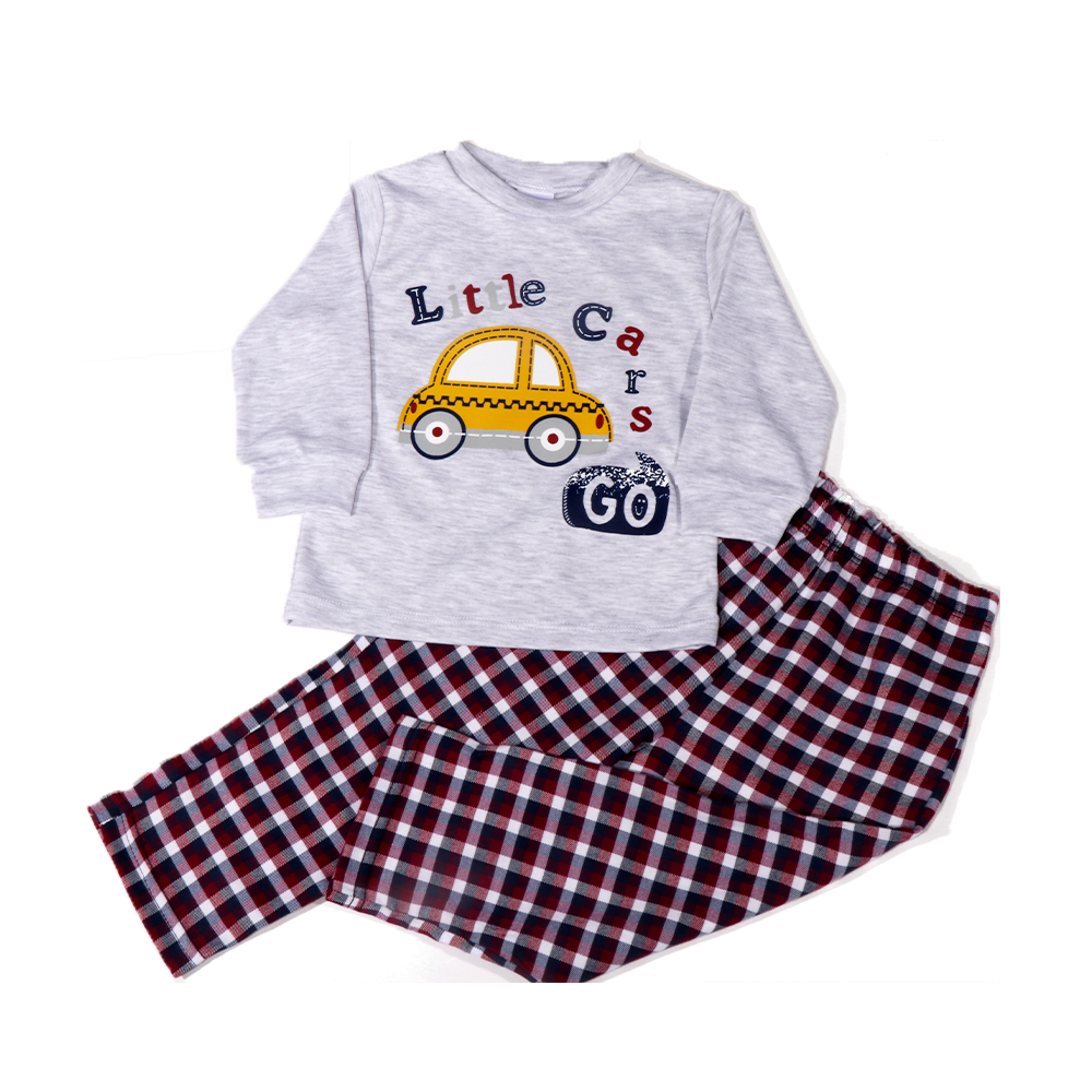 PIJAMA MGL VILLELA DIEGO ROJO 4450*