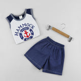 CONJUNTO OSCAR BIVIRI + SHORT JEAN 78091*