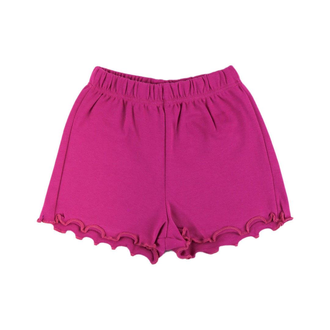 SHORT ALGODÓN CON BOBOS LUCIANA MAGENTA 7486