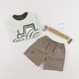 POLO MGC RICKY MELANGE+SHORT DRILL 7932