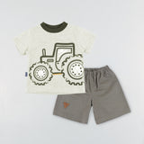 POLO MGC RICKY MELANGE+SHORT DRILL 7932