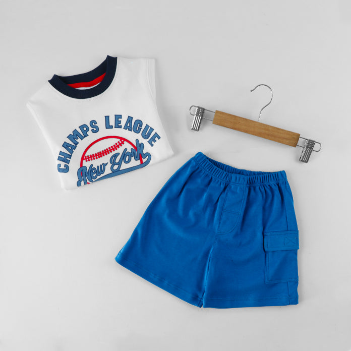 CONJUNTO CHAMPS POLO + SHORT CARGO 78101