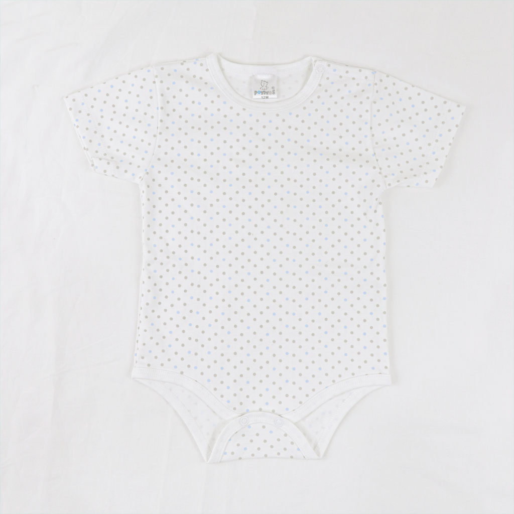 BODY PIMA ESTAMPADO PUNTOS NNO 6104