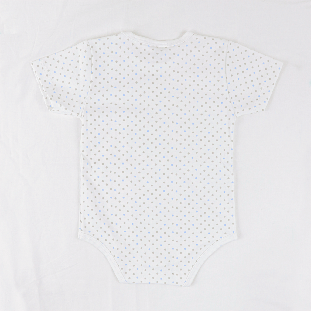 BODY PIMA ESTAMPADO PUNTOS NNO 6104