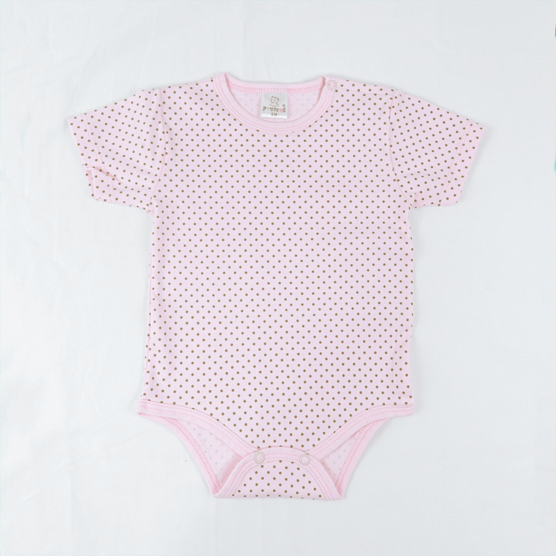 BODY PIMA ESTAMPADO ROSADO PUNTOS 6104