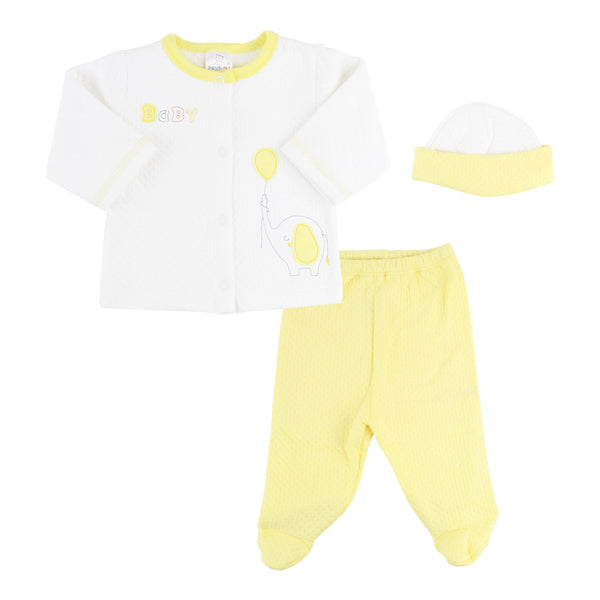 AJUAR BM JACKARD AMIGOS  AMARILLO  6178