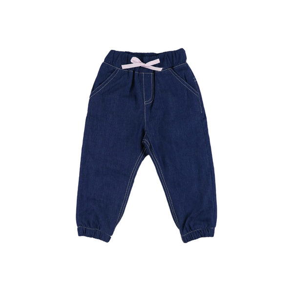Pantalon Chambray C/Forro Azul Niña 7015