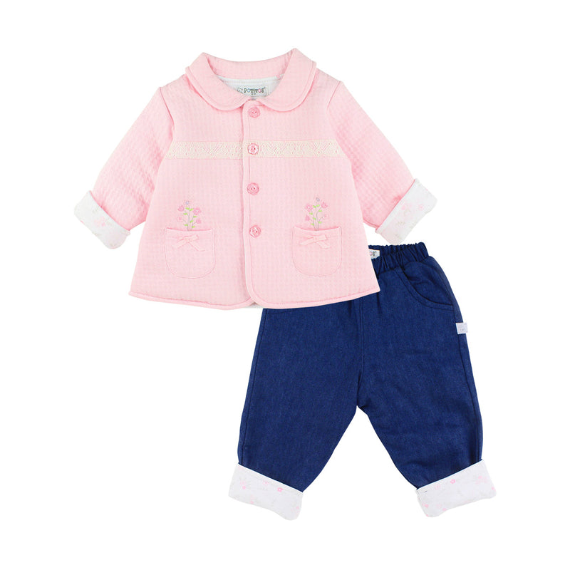 CONJUNTO ACOLCHADO FRIENDS NIÑA 7213