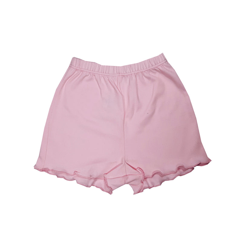 SHORT ALGODÓN CON BOBOS LUCIANA ROSADO 7486
