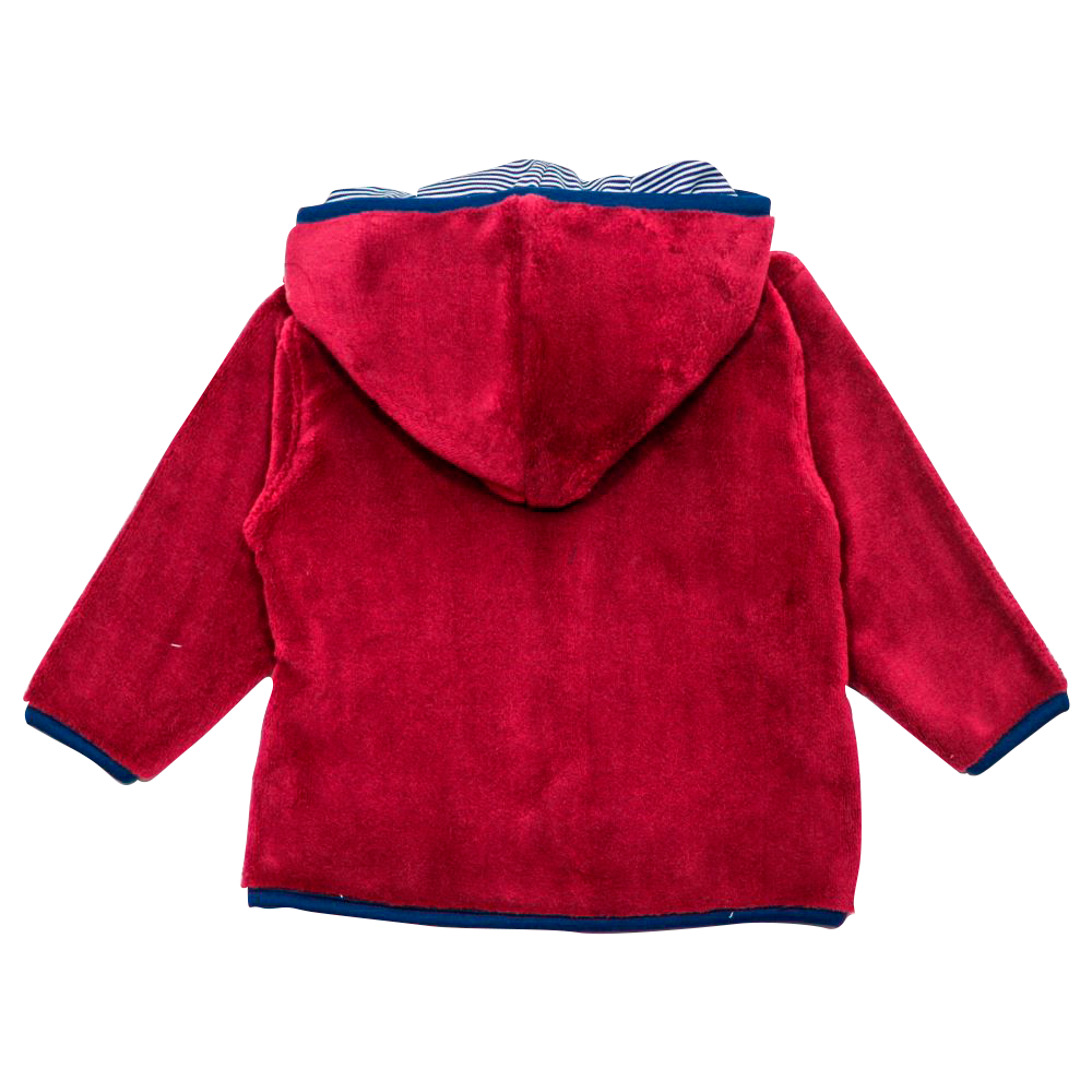 CASACA PELUCHE CHIN VINO