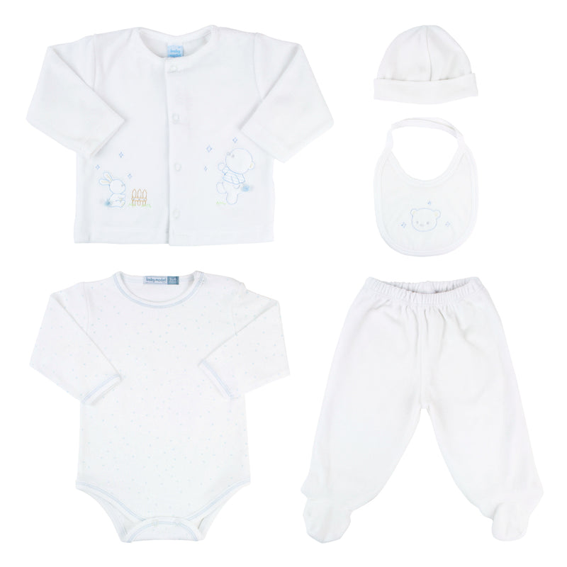 AJUAR BM PLUSH BLA/CEL 4764