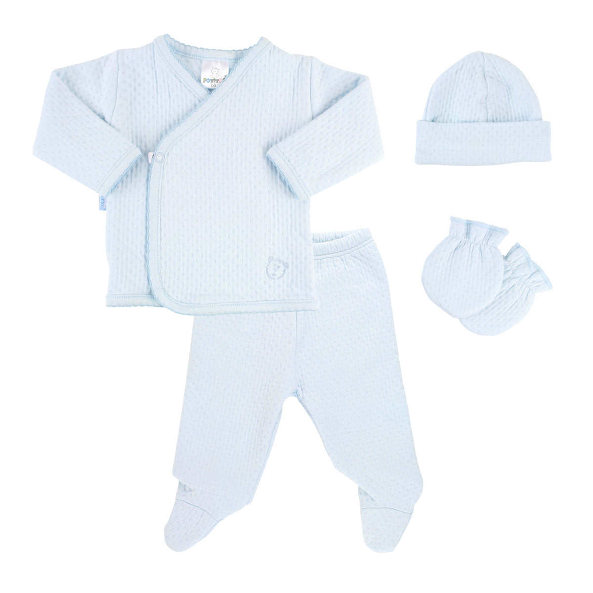 AJUAR BB JACKARD PREMATURO NIÑO 7114