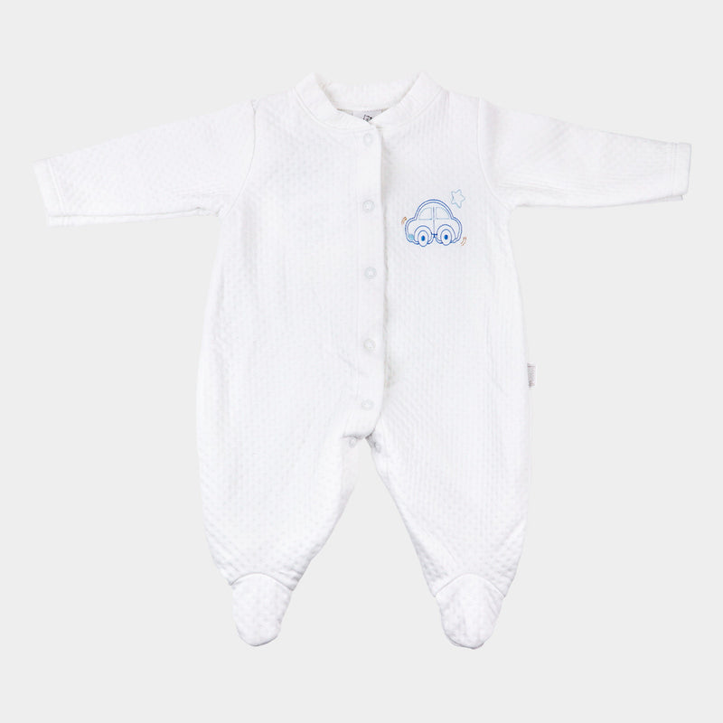 BBCRECE JACKARD CHINITO BLANCO NIÑO 6293