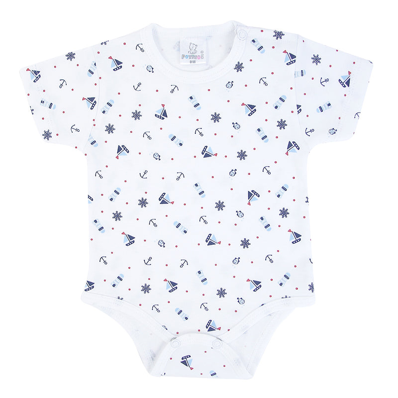 PACK X3 BODY  PIMA ESTAMPADO NIÑO 6104