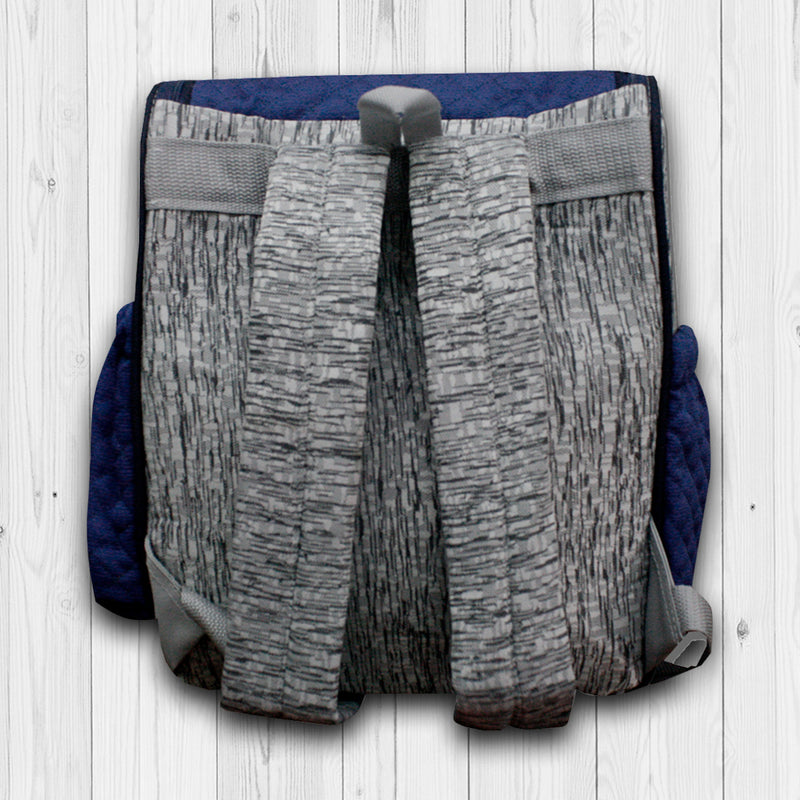 BOLSO PAÑALERO MOCHILA AZUL 7770
