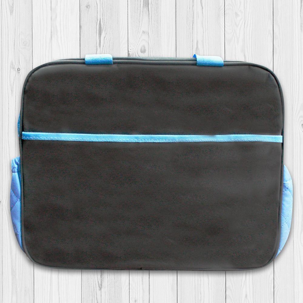 BOLSO PAÑALERO VALENTINO CELESTE 5055