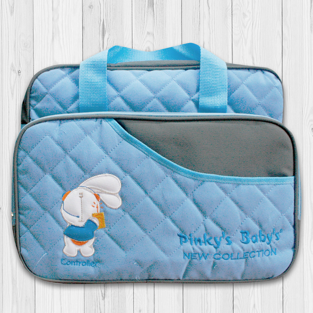 BOLSO PAÑALERO VALENTINO CELESTE 5055