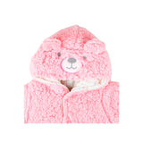Enterizo Acolchado Peluche Osa Rosado 7180