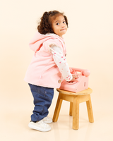 CONJUNTO ESTELA ROSA 3 PIEZAS