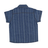 Camisa Manga Corta Denim Manuel Celeste